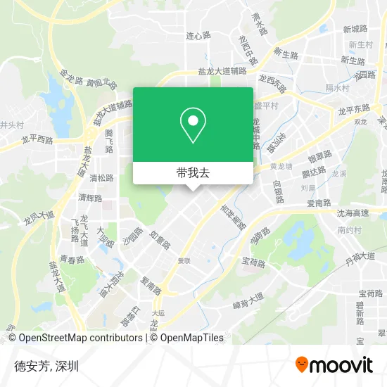 德安芳地图