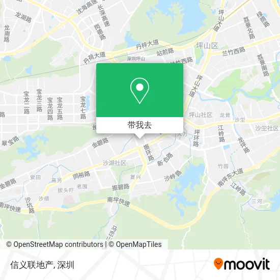 信义联地产地图
