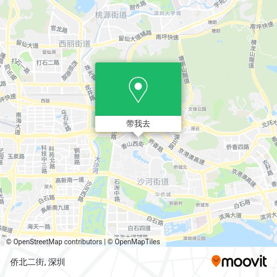 侨北二街地图