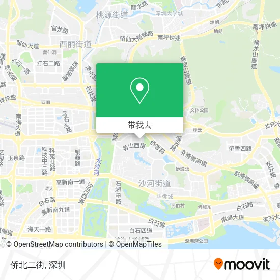 侨北二街地图