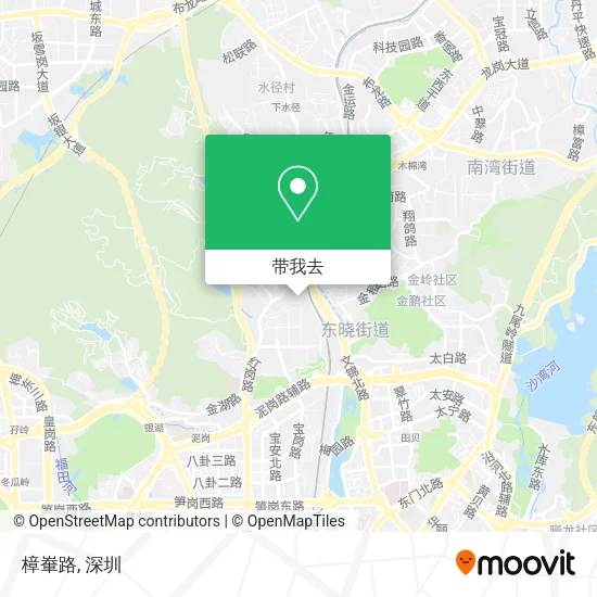 樟輋路地图