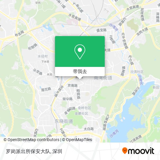罗岗派出所保安大队地图