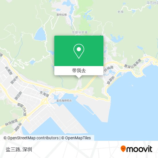 盐三路地图