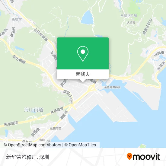 新华荣汽修厂地图