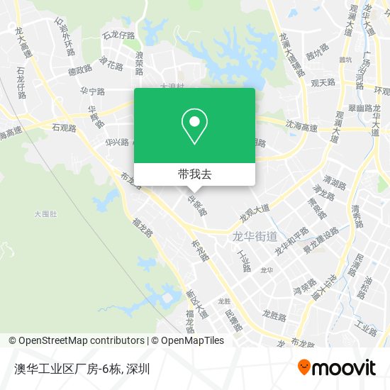 澳华工业区厂房-6栋地图
