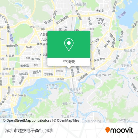 深圳市超技电子商行地图