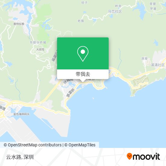 云水路地图