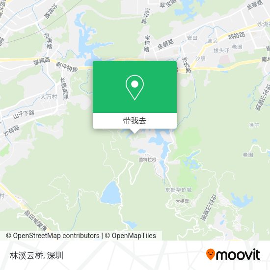 林溪云桥地图