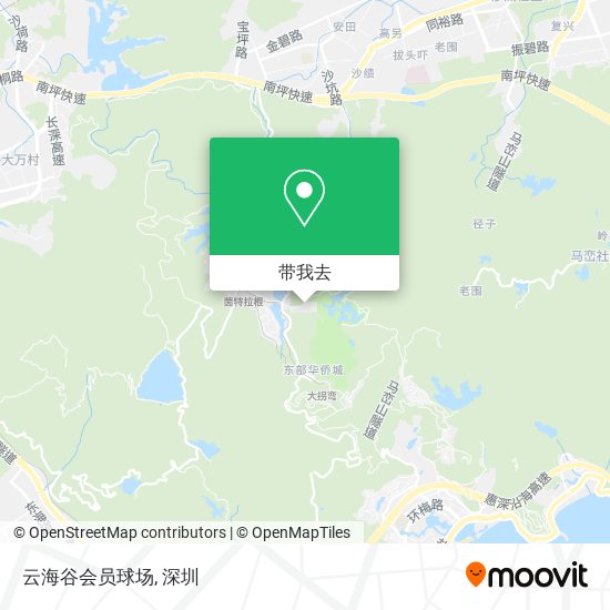 云海谷会员球场地图