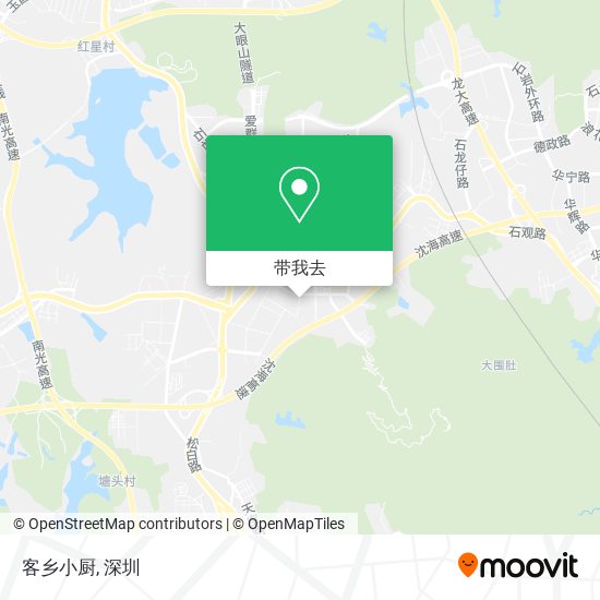 客乡小厨地图