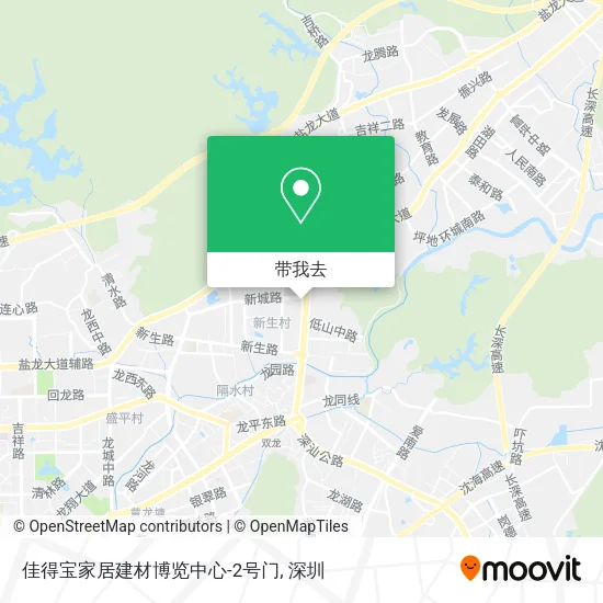 佳得宝家居建材博览中心-2号门地图