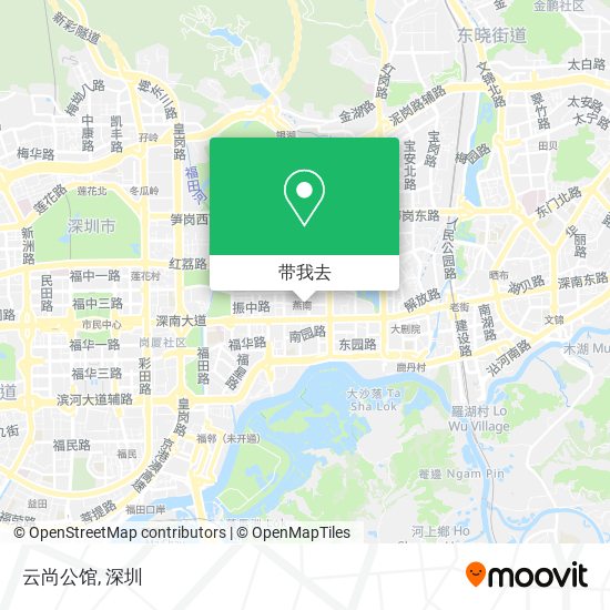 云尚公馆地图