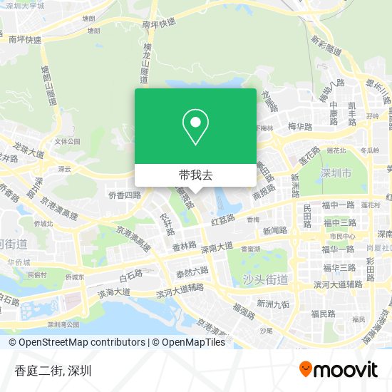 香庭二街地图