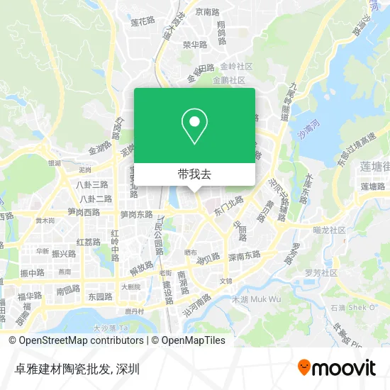 卓雅建材陶瓷批发地图
