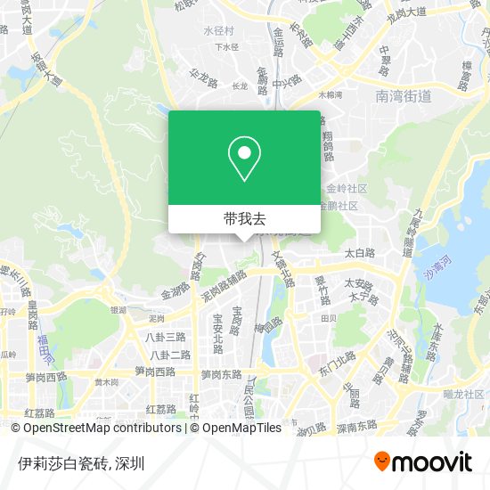 伊莉莎白瓷砖地图
