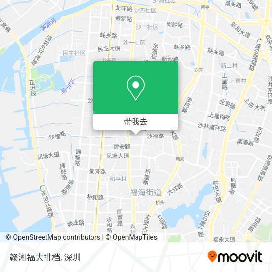 赣湘福大排档地图