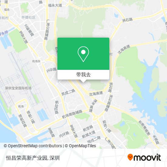 恒昌荣高新产业园地图