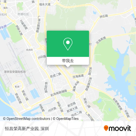 恒昌荣高新产业园地图
