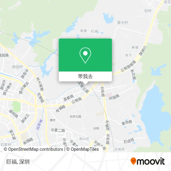 巨福地图