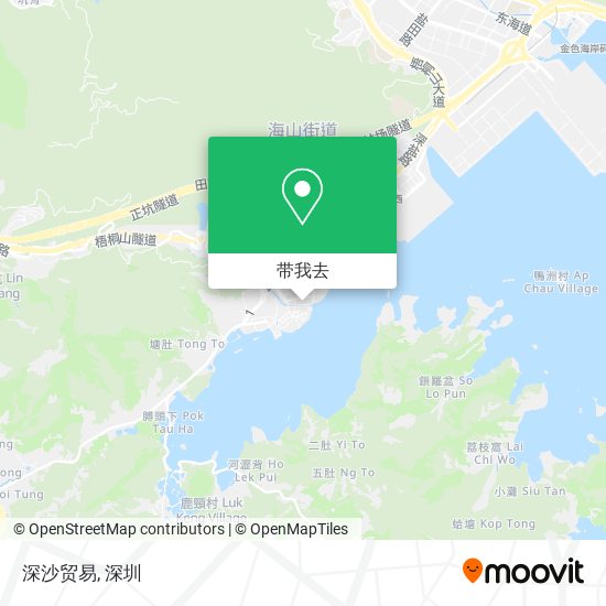 深沙贸易地图