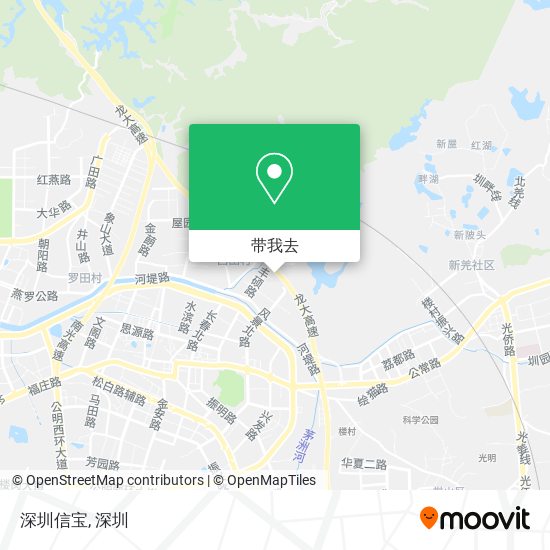 深圳信宝地图