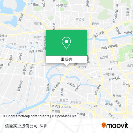 信隆实业股份公司地图