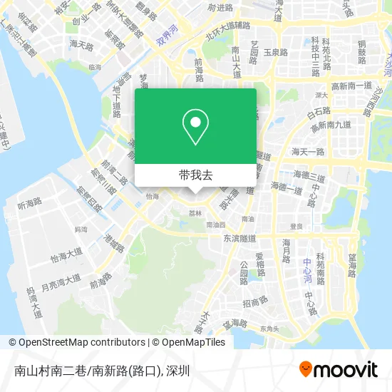 南山村南二巷/南新路(路口)地图