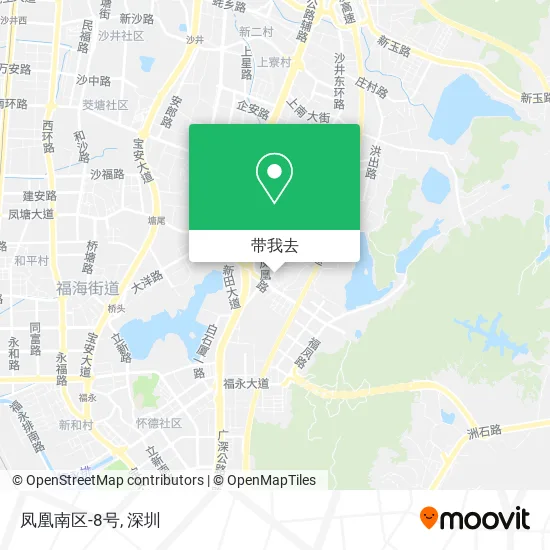 凤凰南区-8号地图