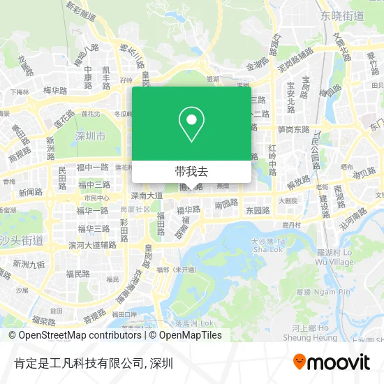 肯定是工凡科技有限公司地图