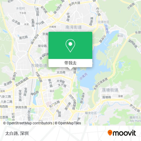 太白路地图