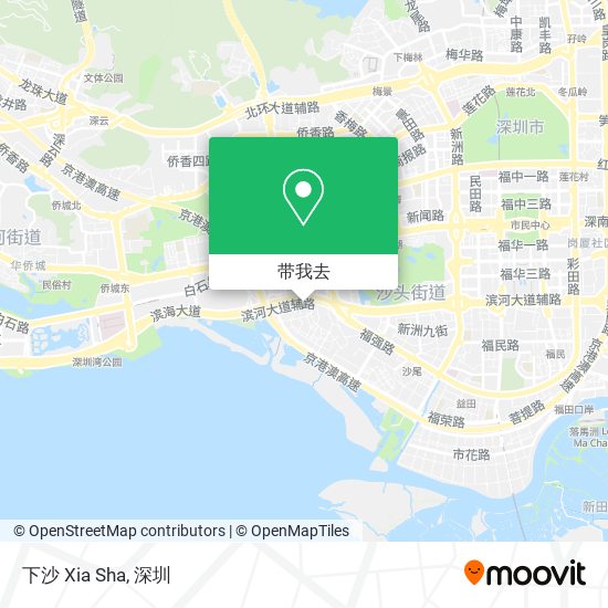 下沙 Xia Sha地图