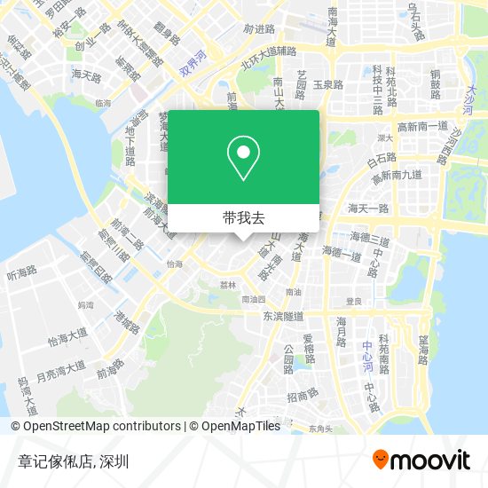 章记傢俬店地图