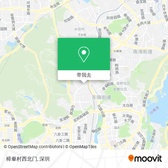 樟輋村西北门地图