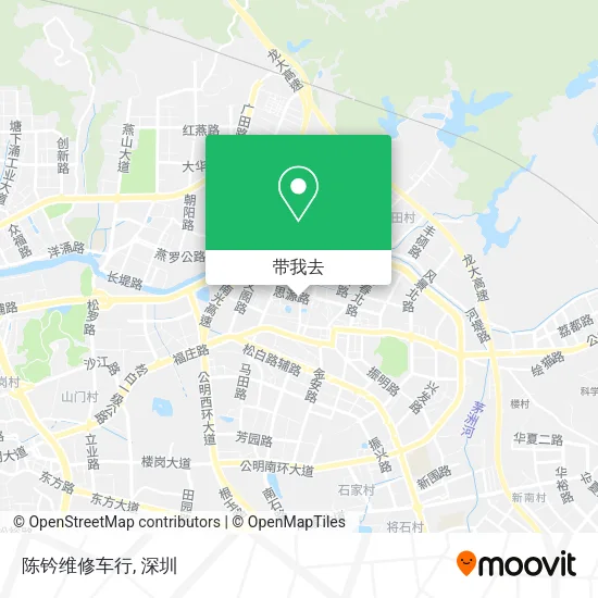 陈钤维修车行地图