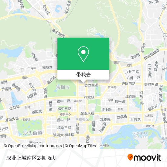 深业上城南区2期地图