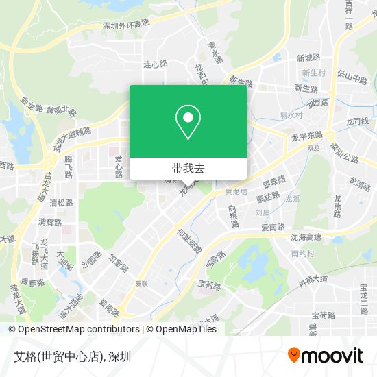 艾格(世贸中心店)地图