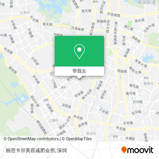 丽思卡尔美容减肥会所地图