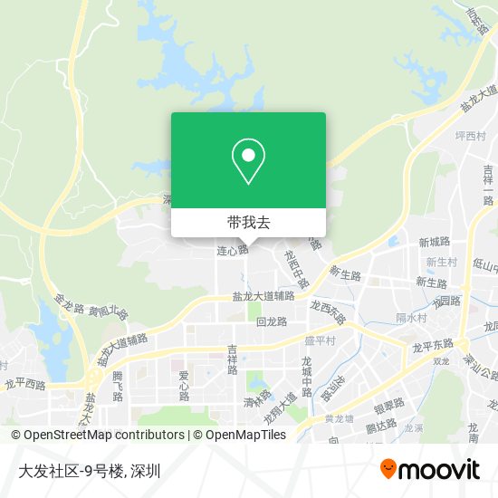 大发社区-9号楼地图