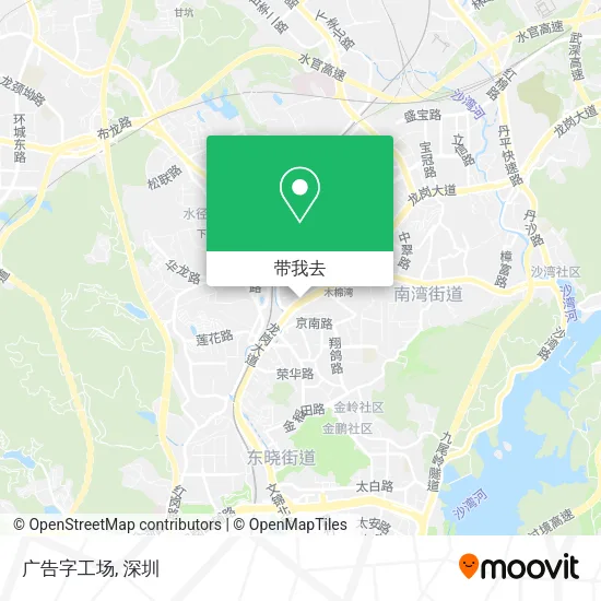 广告字工场地图