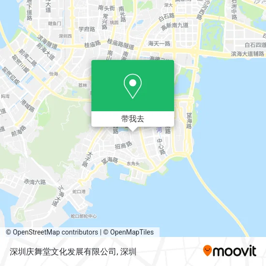 深圳庆舞堂文化发展有限公司地图