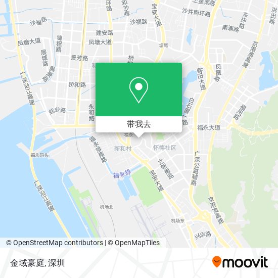 金域豪庭地图