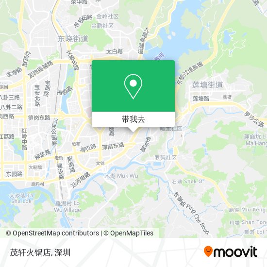茂轩火锅店地图