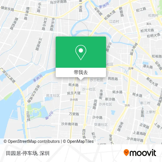 田园居-停车场地图