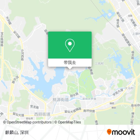 麒麟山地图