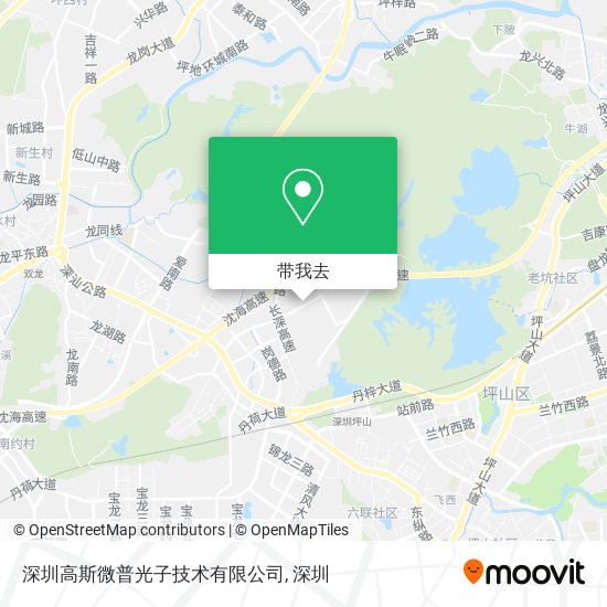 深圳高斯微普光子技术有限公司地图