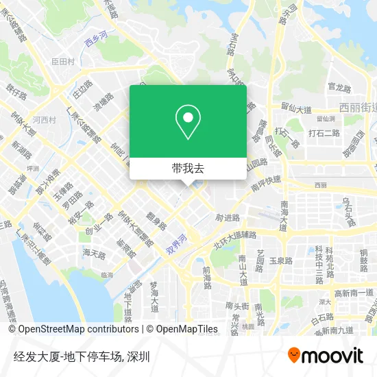 经发大厦-地下停车场地图
