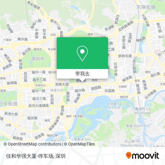 佳和华强大厦-停车场地图