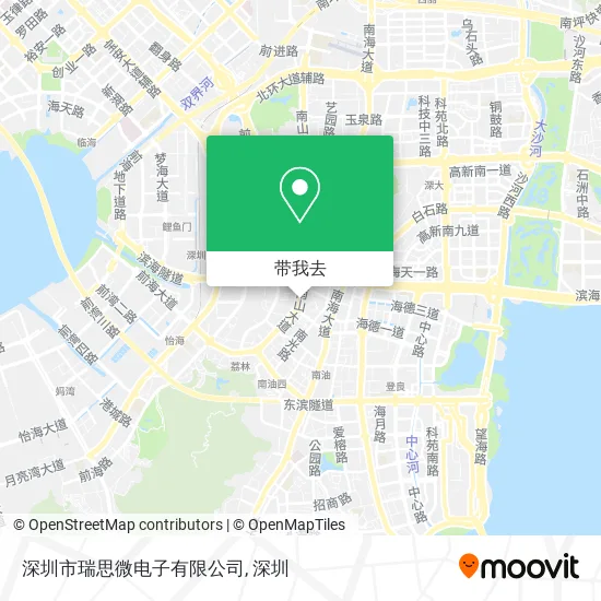 深圳市瑞思微电子有限公司地图