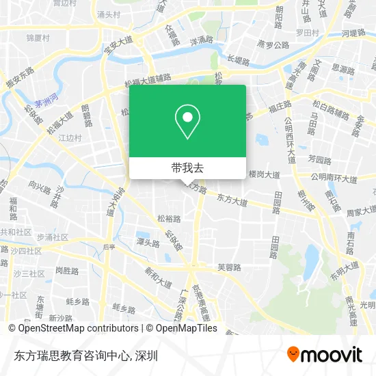 东方瑞思教育咨询中心地图