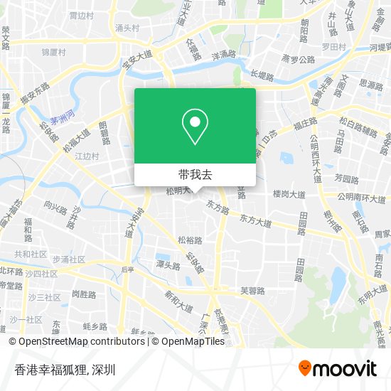 香港幸福狐狸地图